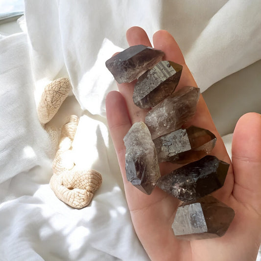 Smokey Quartz free form raw intuitively chosen
