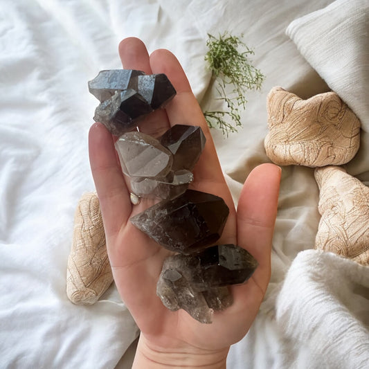 Smokey Quartz free from raw intuitively chosen