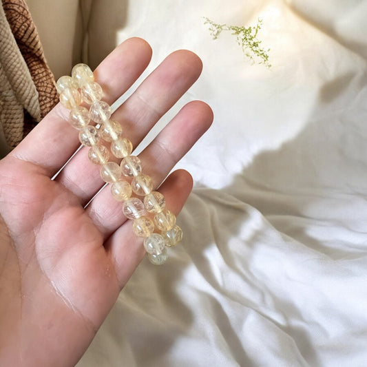Citrine 8mm bracelet