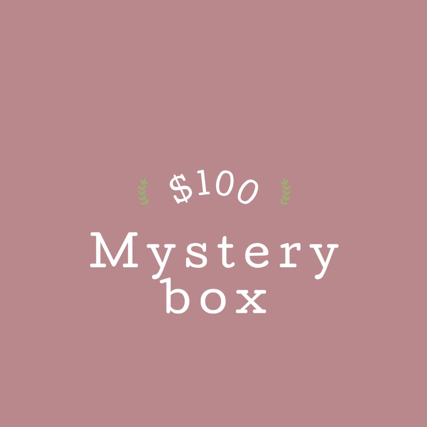 $100 Mystery box