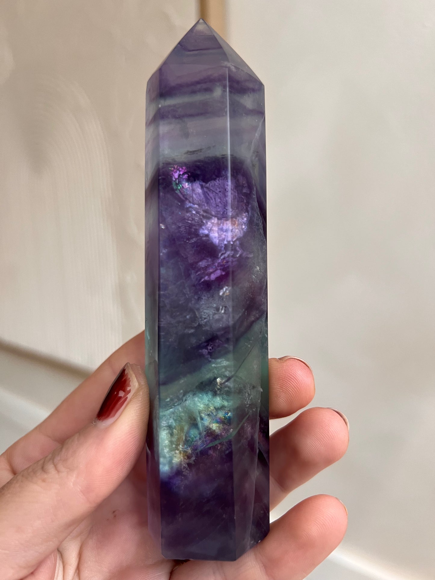 Quality fluorite tower