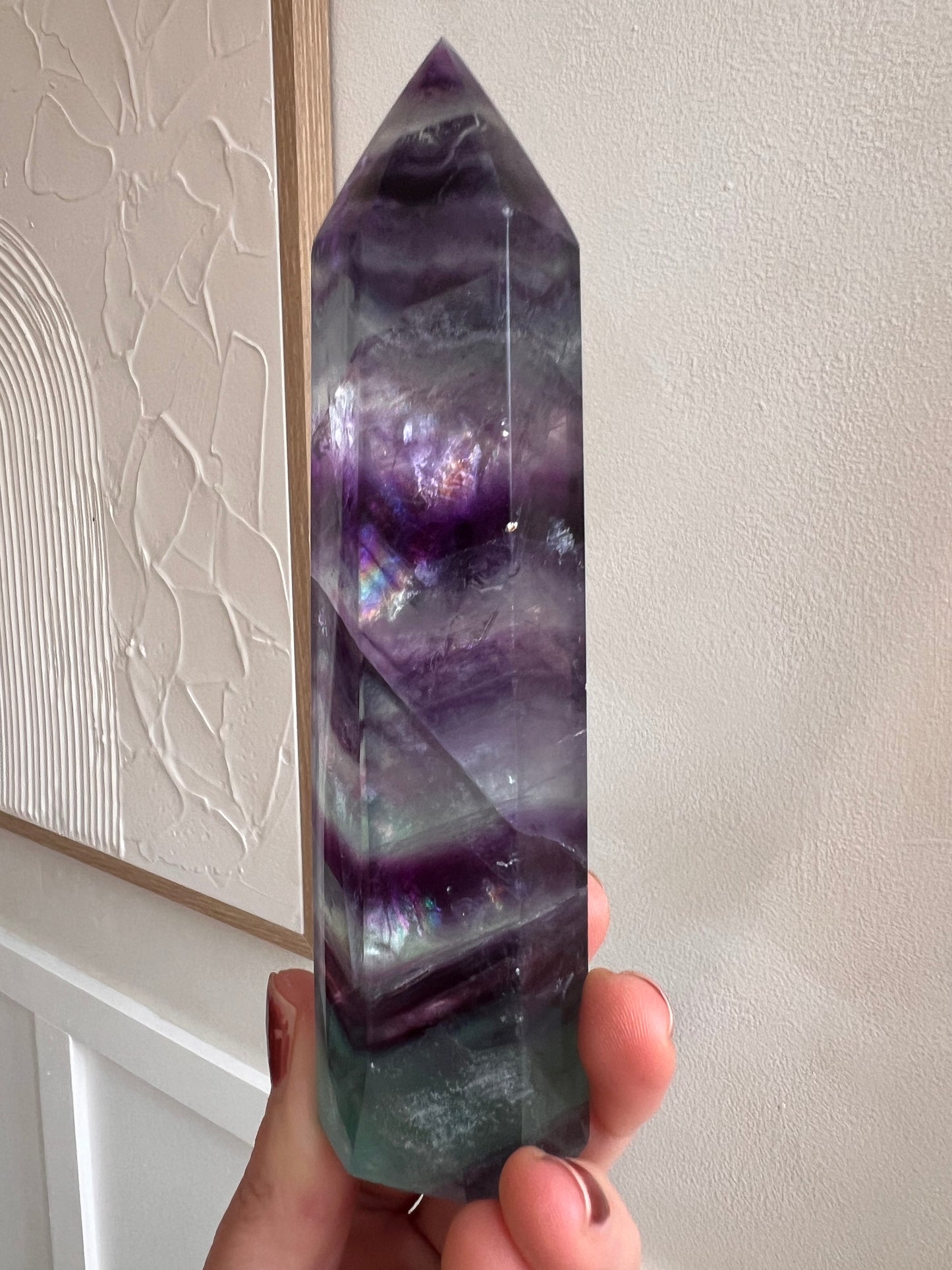 High quality fluorite tower