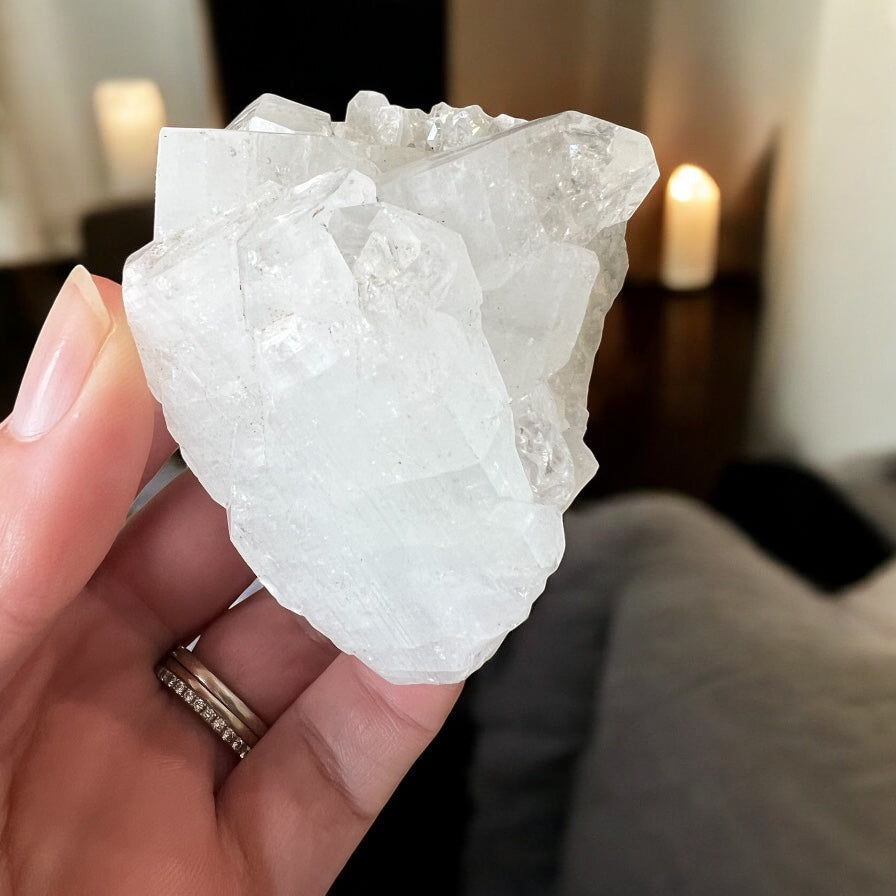 apophyllite cluster