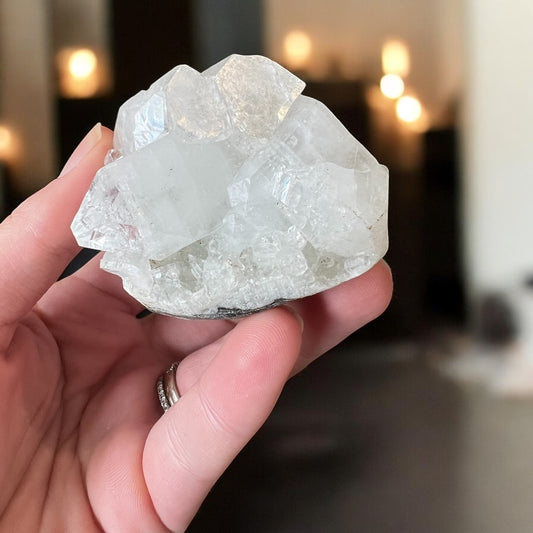 apophyllite cluster