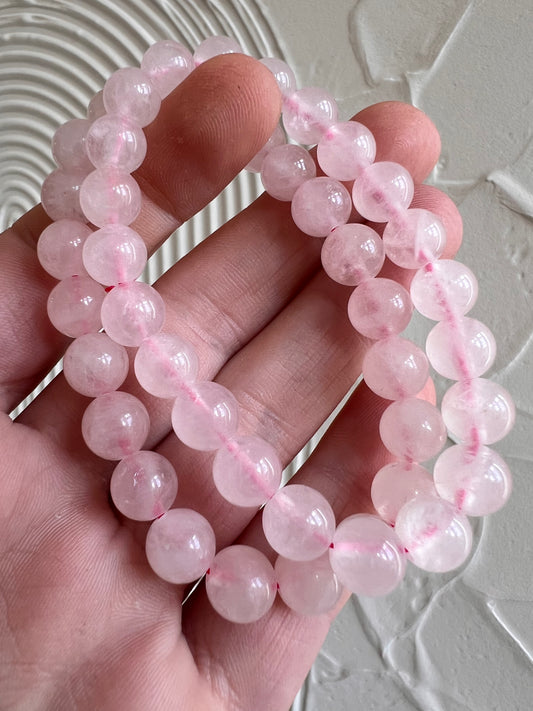 Rose quartz 8mm bracelet