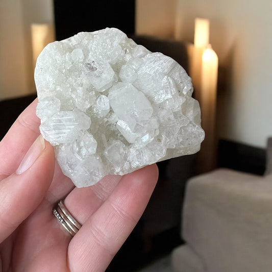 apophyllite cluster