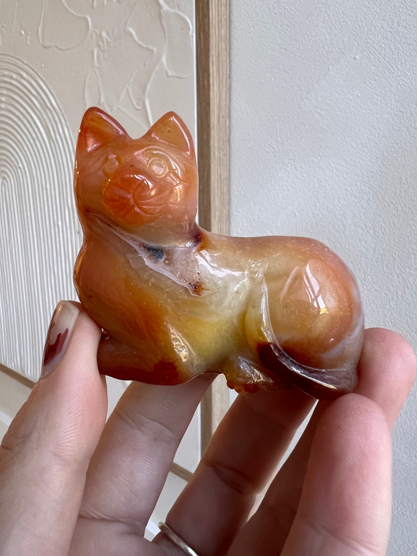 Carnelian cat