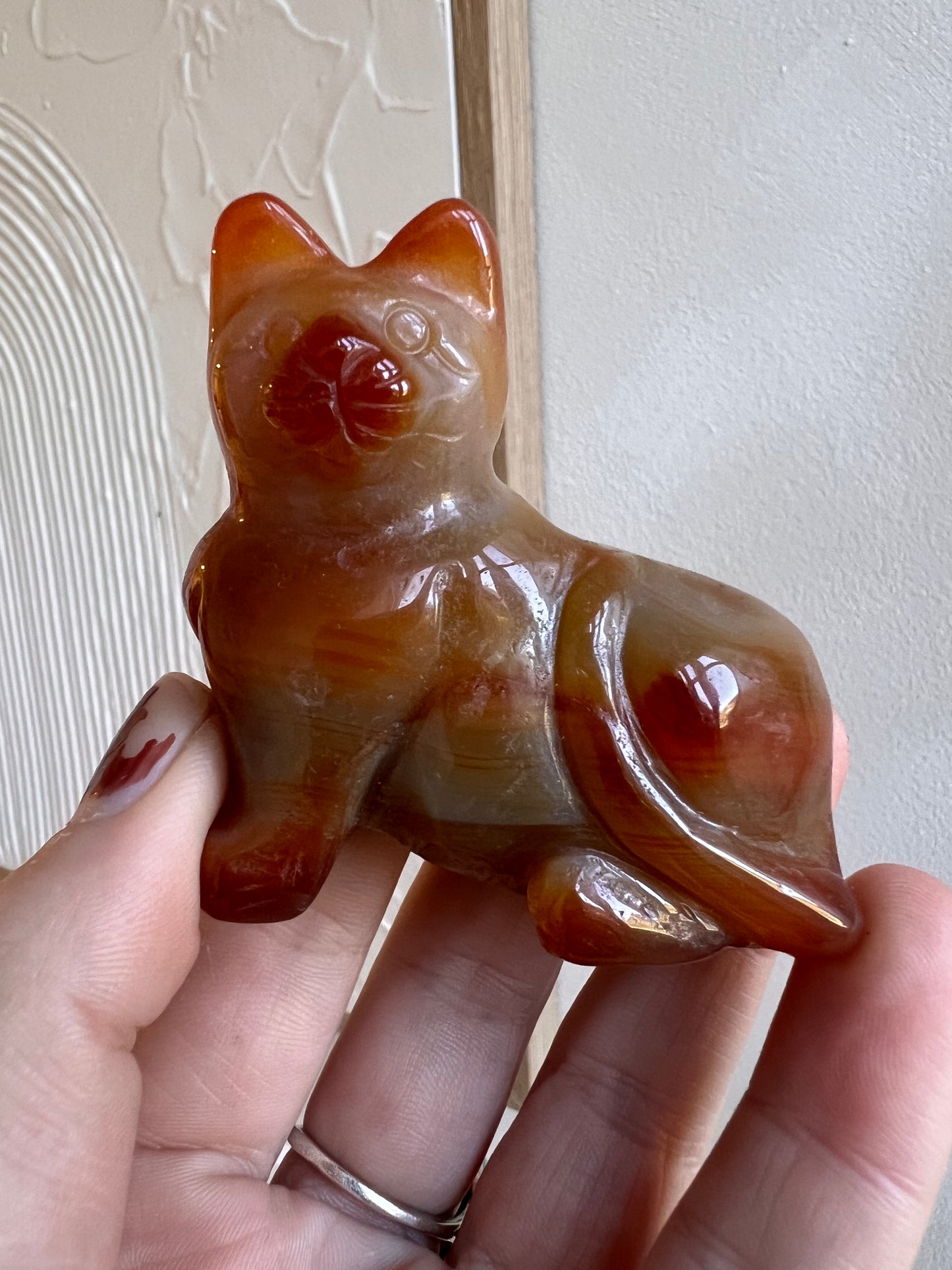 Carnelian cat