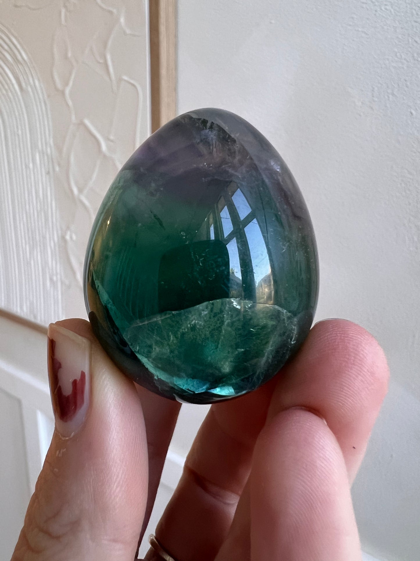 Fluorite egg