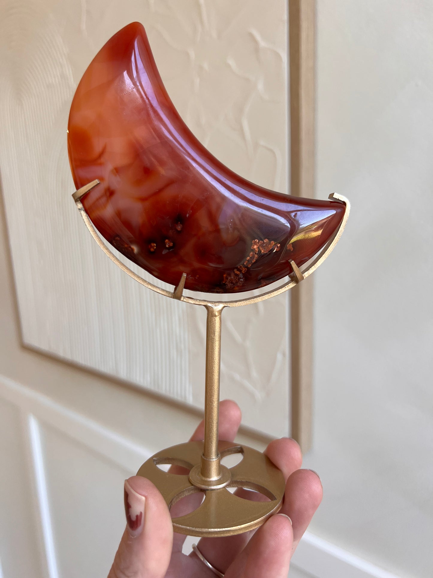Carnelian moon