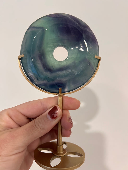 Fluorite doughnut