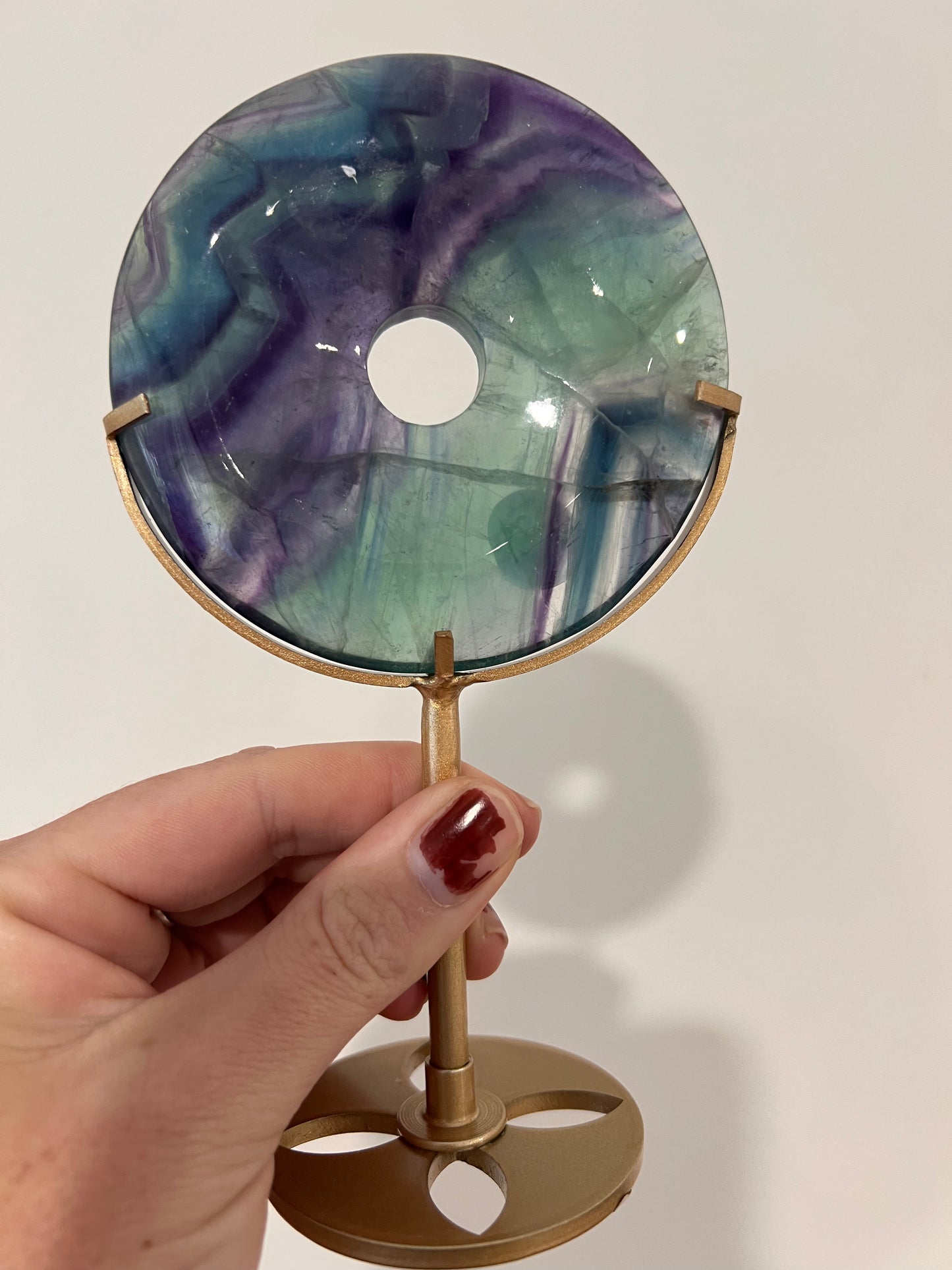 Fluorite doughnut