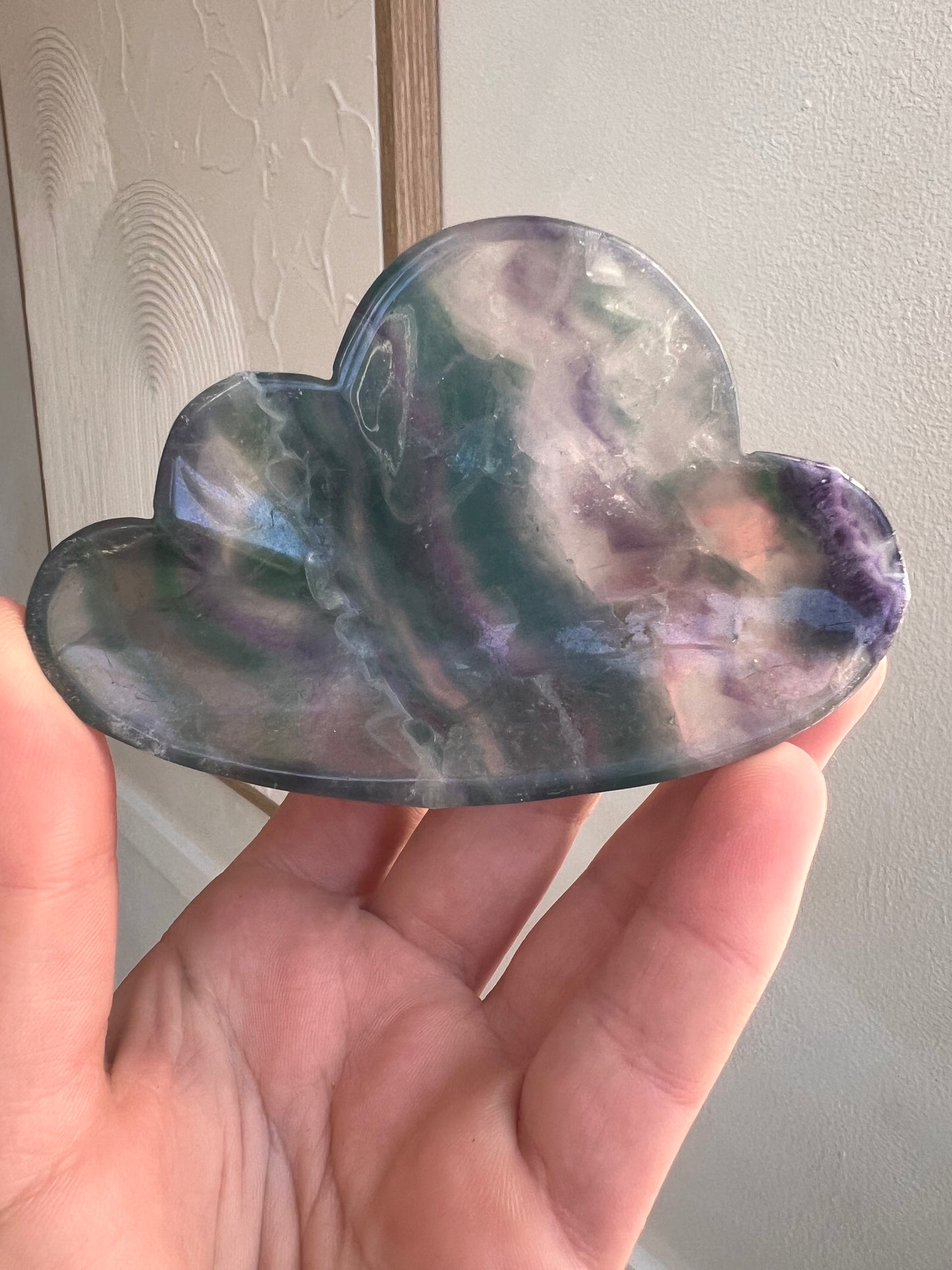 Fluorite cloud bowl