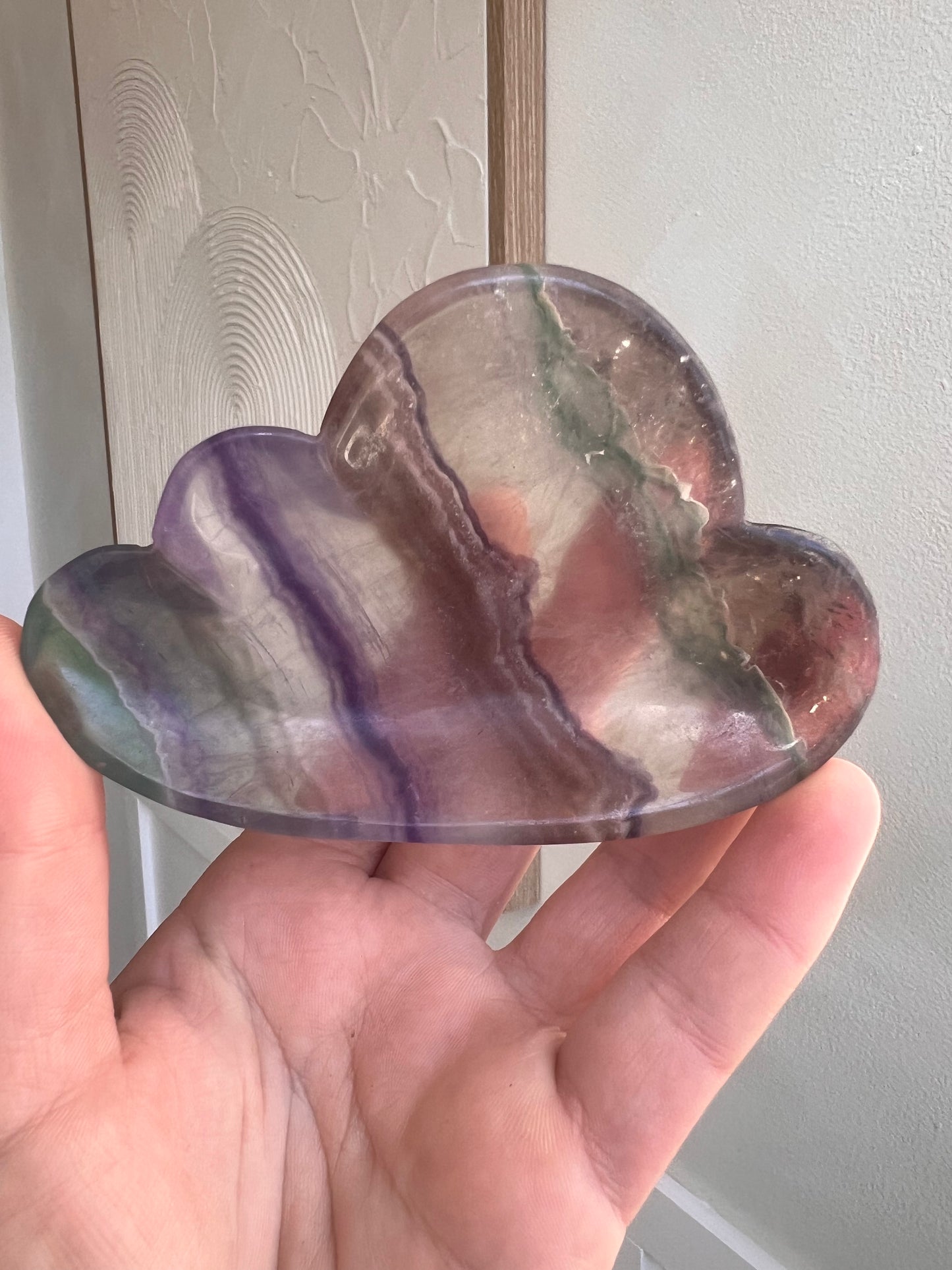 Fluorite cloud bowl