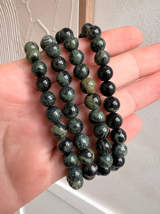 Kambaba jasper 7mm bracelet