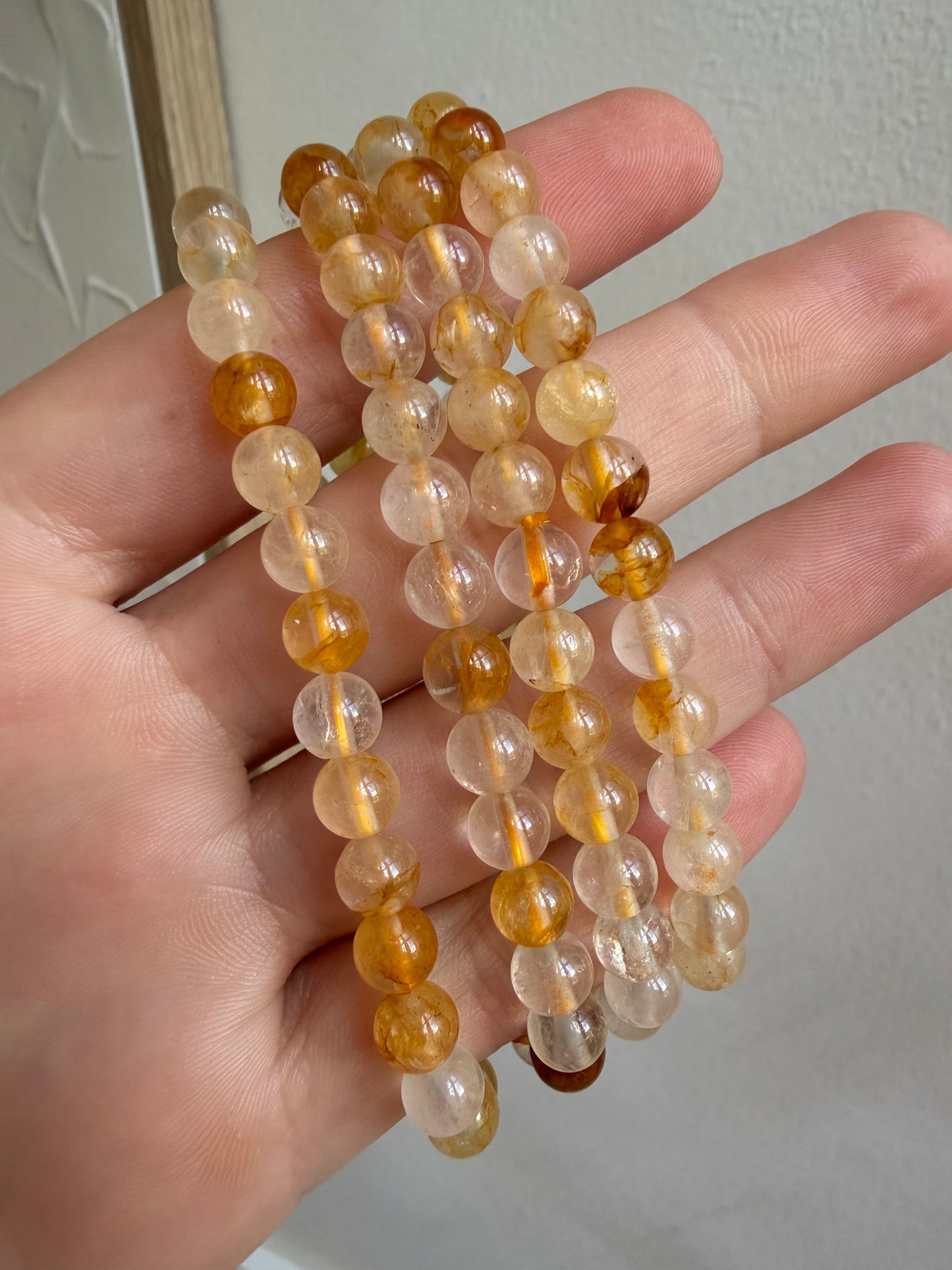 Golden healer 4mm bracelet