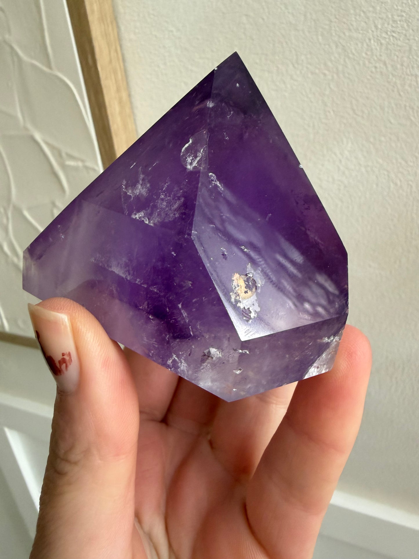 Madagascar amethyst Freeform dark purple