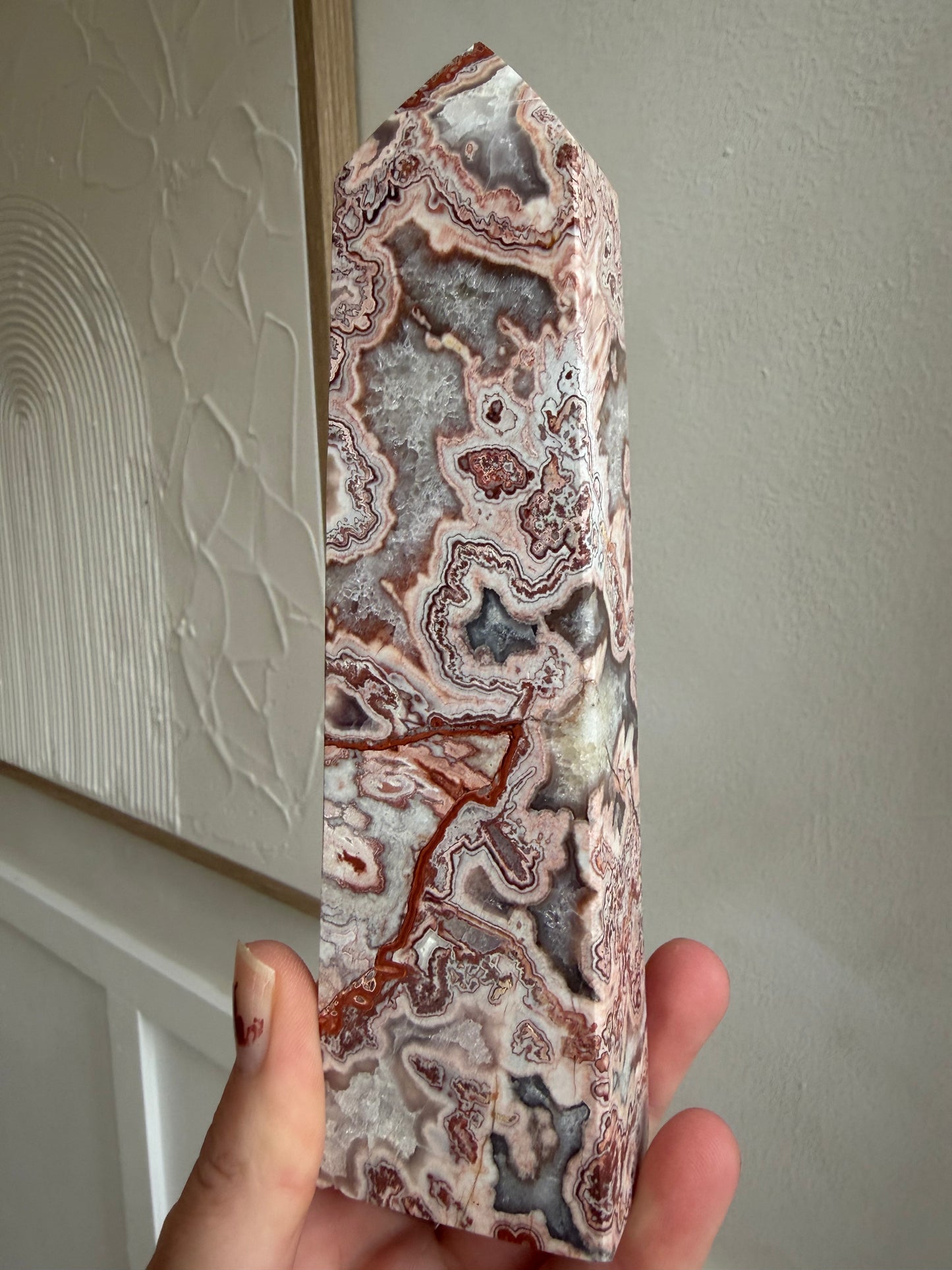 Pink crazy lace tower