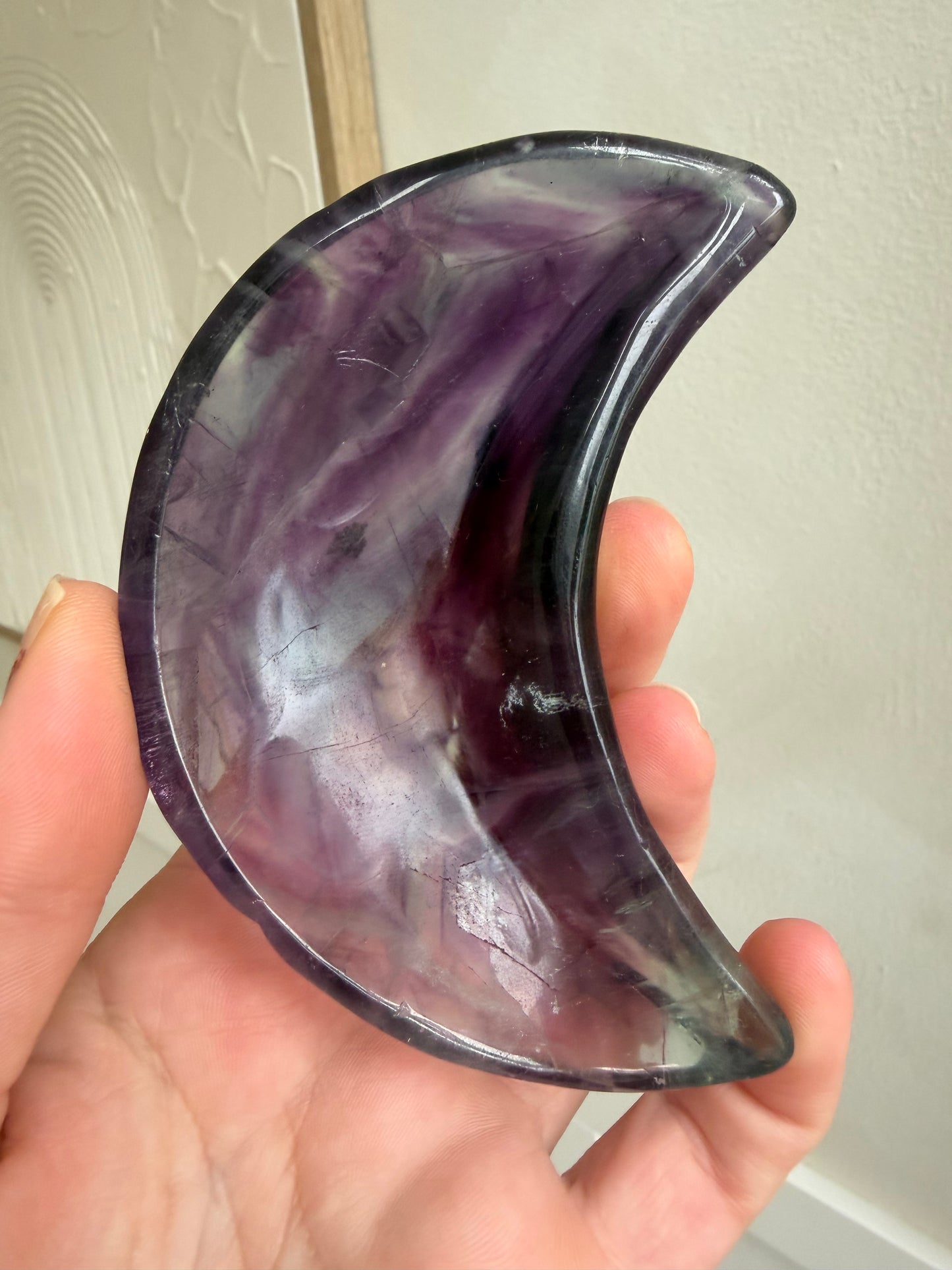 Fluorite bowl