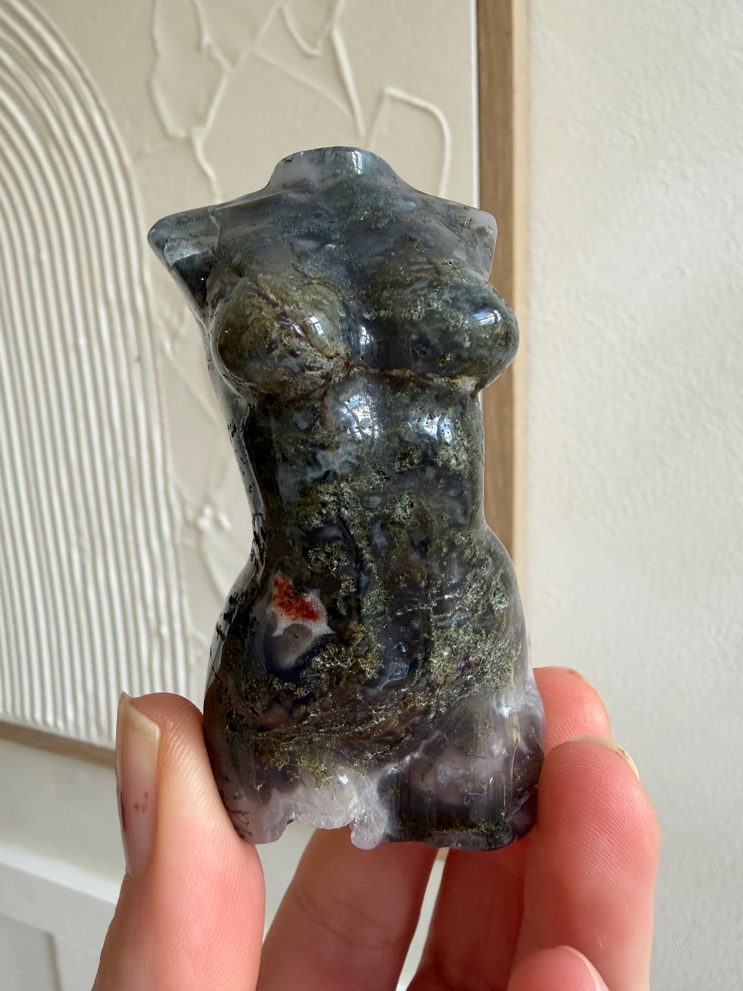 Moss agate lady