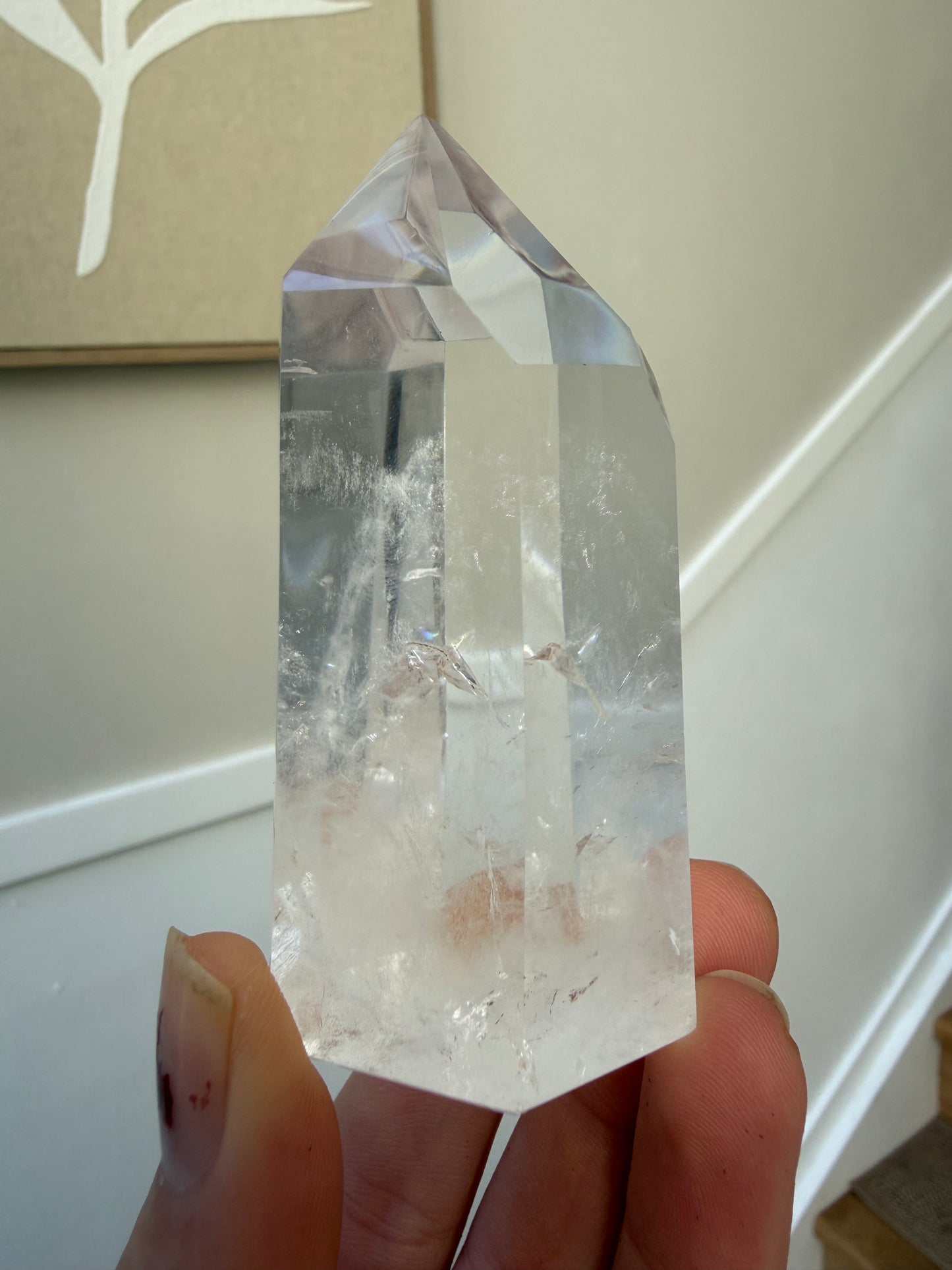 Madagascan clear quartz point