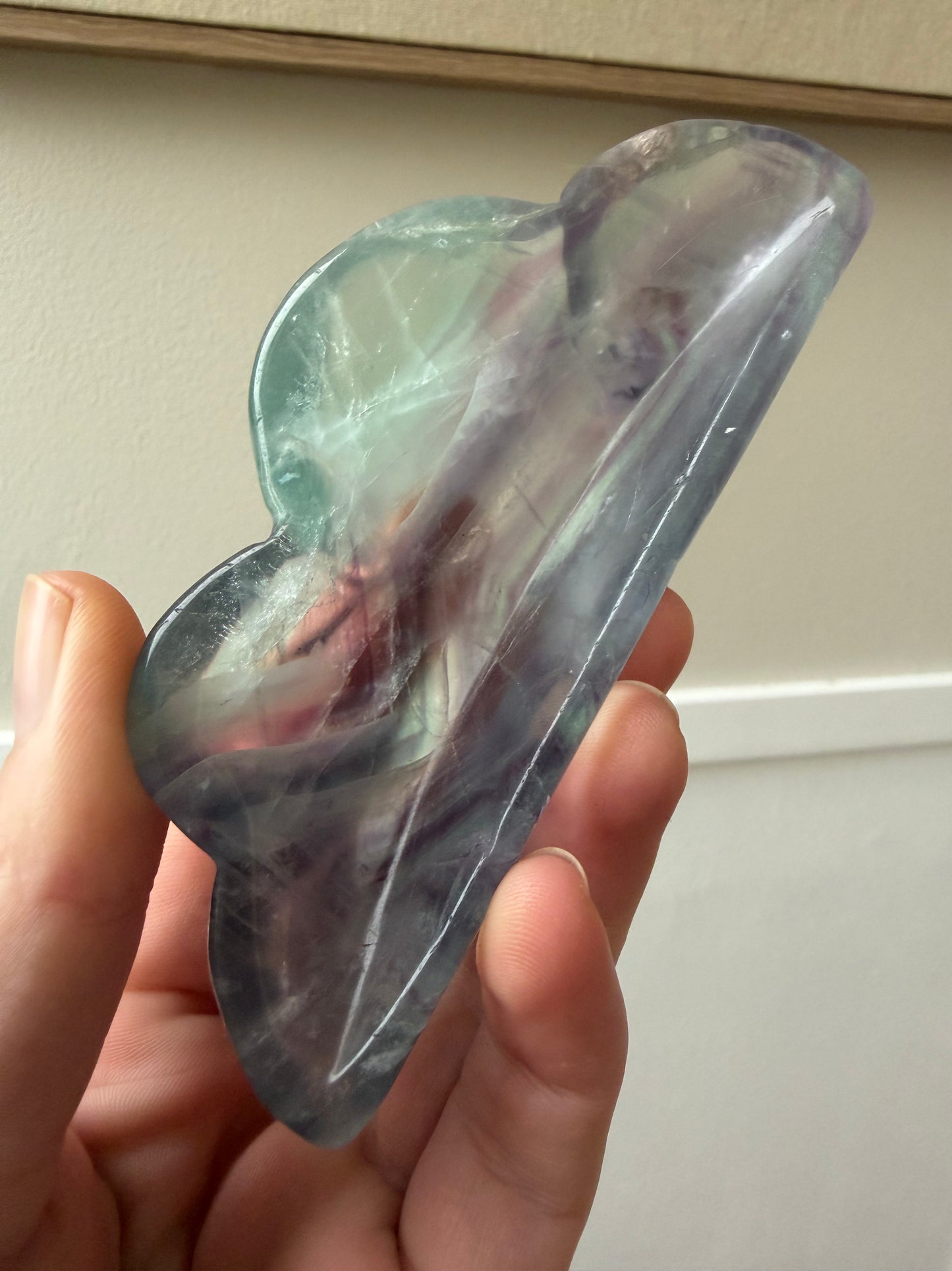 Fluorite cloud bowl