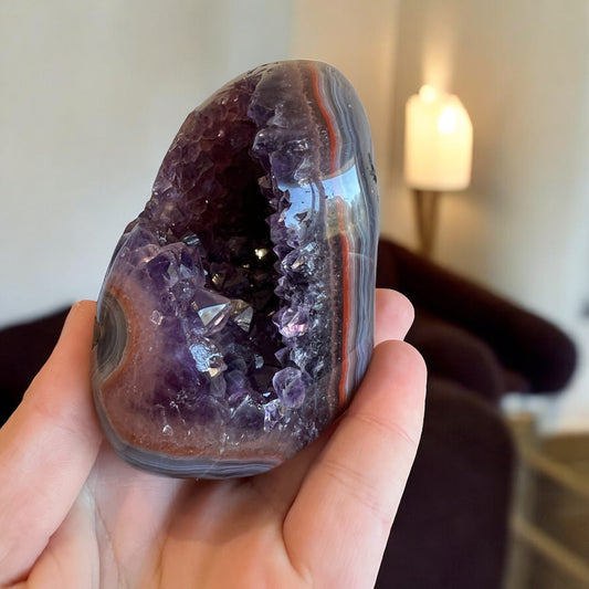AAA grade amethyst from Brazil (B)