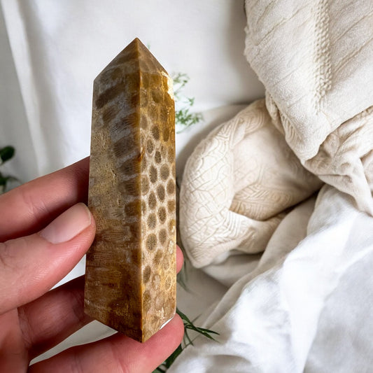 Coral Jasper tower