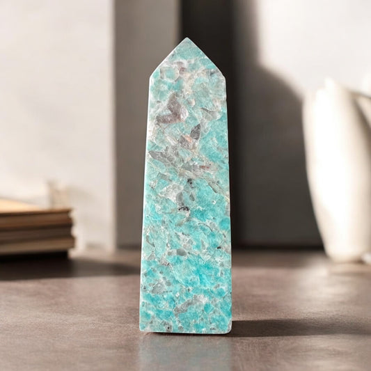 Amazonite tower 10cm