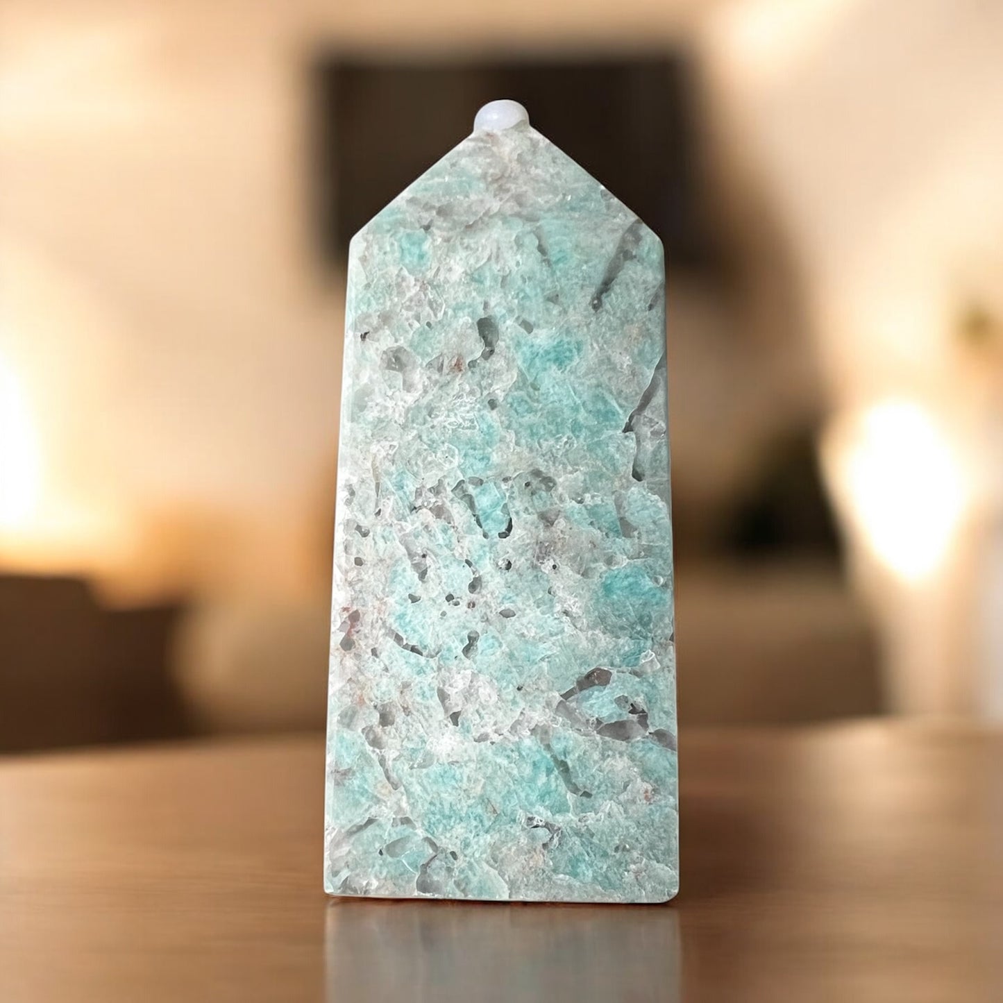 Amazonite tower 8cm chunky