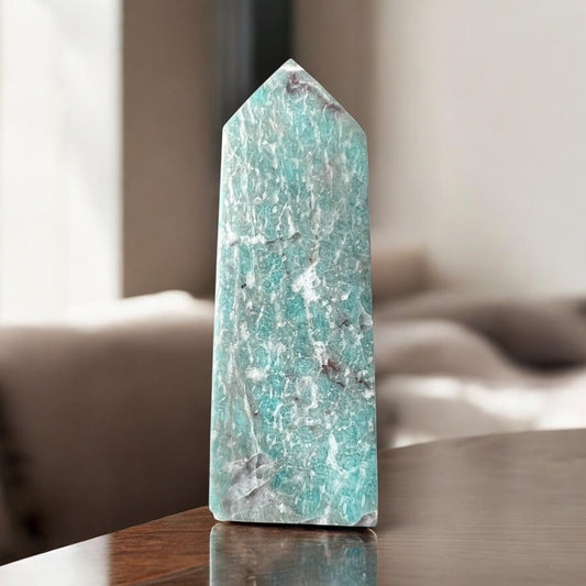 Amazonite tower 8cm