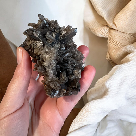 Smokey Quartz cluster