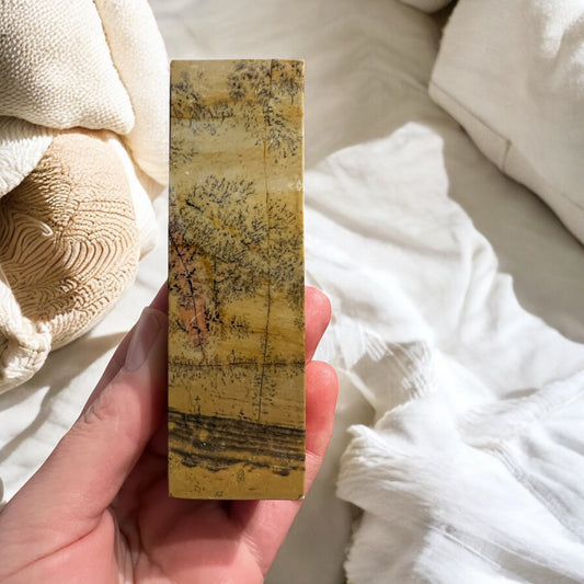 Picture jasper block towers 10cm